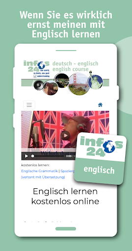 Android application Englischkurs screenshort