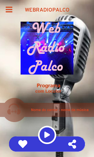 Web Rádio Palco Screen 2