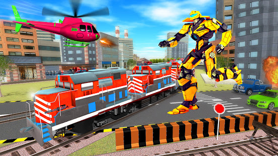 Train Robot Car Games 1.0.11 APK + Mod (Unlimited money) untuk android