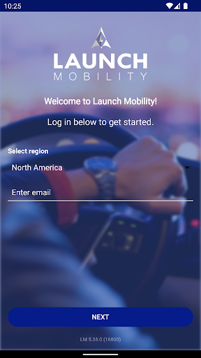 Android application Launch Mobility screenshort