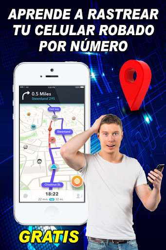 Android application Localizar Celular: Numero Guia screenshort