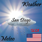 Weather San Diego USA icon