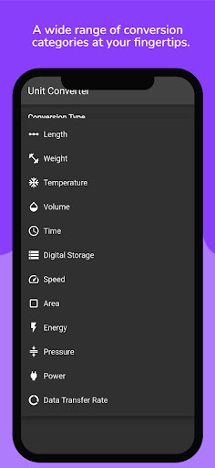 Unit Converter: Simple & Easy Screen 2
