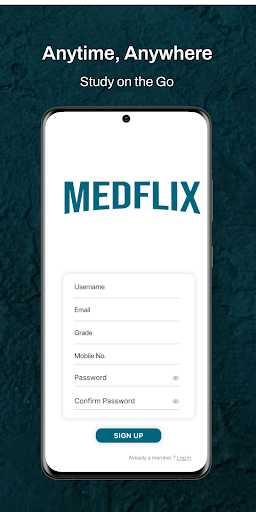 Android application Medflix EDU screenshort