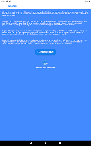 Android application Fix My Life screenshort