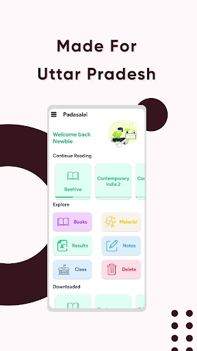 Android application UP School Books 2024 screenshort