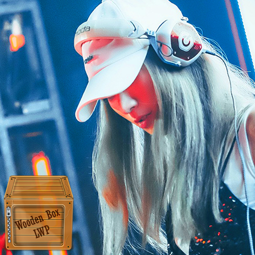 dj girl wallpaper logo