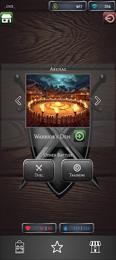 Android application Endless Arena screenshort