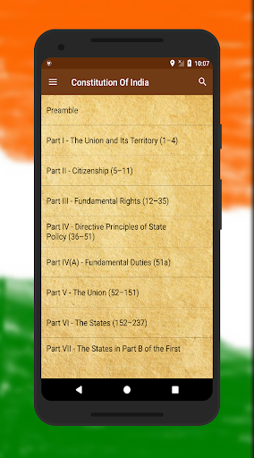 Constitution India Study Guide Screen 3