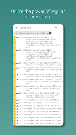 Logcat Reader Professional Screen 3