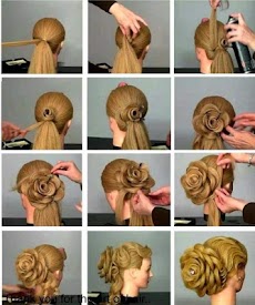 簡単なヘアスタイルチュートリアルのおすすめ画像2