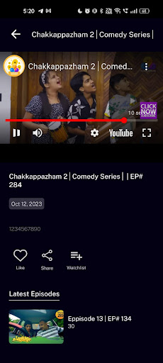 Flowers TV Screen 2