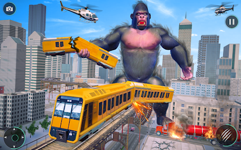 Angry Gorilla Rampage Animal Rampage City Attack Apk 2