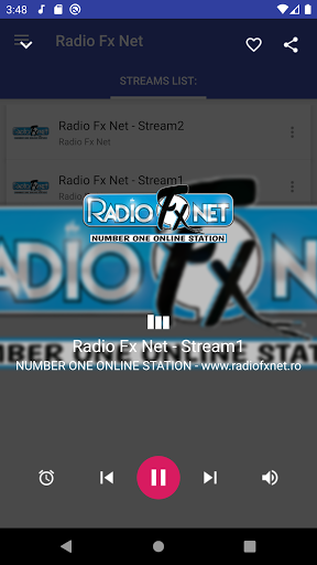 Radio Fx Net Screen 3