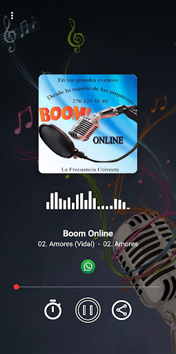 Android application Boom Online screenshort