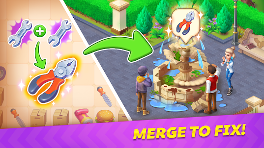 Road Trip: Royal merge games