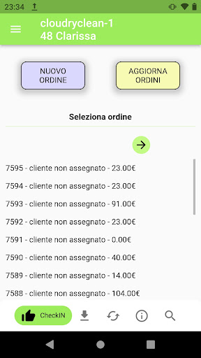 CloudDryClean Screen 3