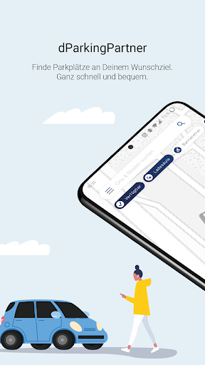 Android application dParkingPartner screenshort
