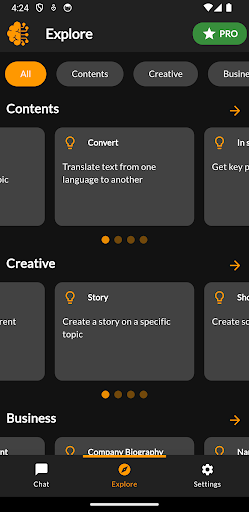 Android application AI Chatbot & Assistant screenshort