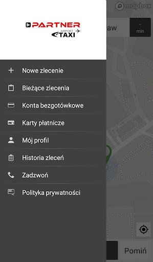 Partner Taxi Wrocław Screen 2