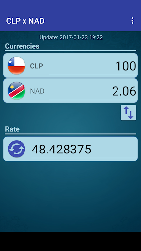 Chile Peso x Namibia Dollar Screenshot 1 - AppWisp.com