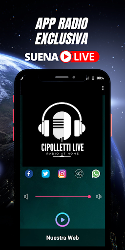 Cipolletti Live Screen 2
