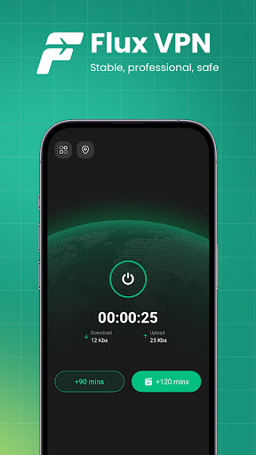 Android application Flux VPN: Privacy Protection screenshort