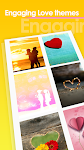 screenshot of Love Photo Frames Collage