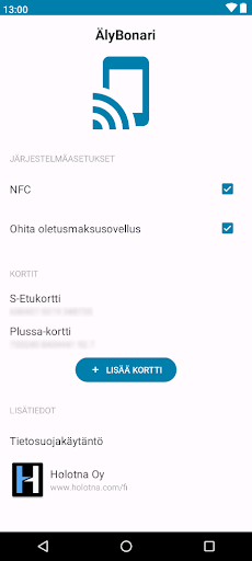 Android application ÄlyBonari screenshort