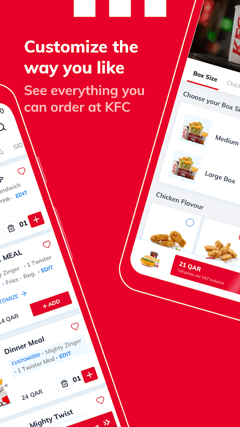 KFC Qatar - Order food onlineのおすすめ画像4
