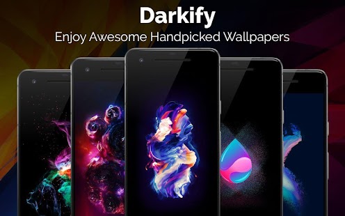 Black Wallpaper: Darkify Captura de pantalla