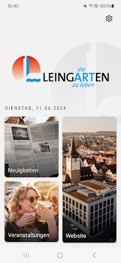 Android application Stadt Leingarten screenshort