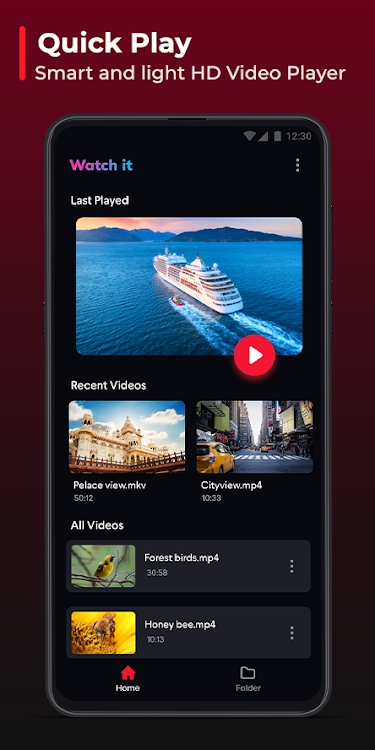 Video Player - Watch It Now - 1.0 - (Android)