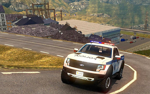Police Car Spooky Stunt Parking: Extreme driving 1.1 screenshots 8