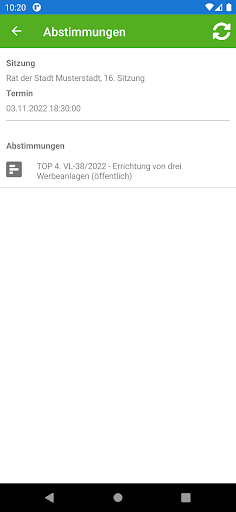 voteRICH Screen 3