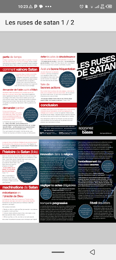Brochure Les ruses de Satan