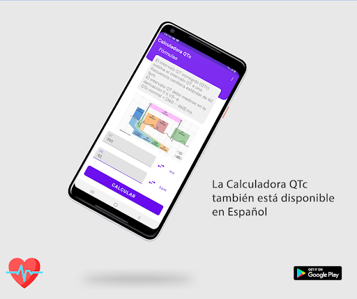 QTc Calculator Screen 3