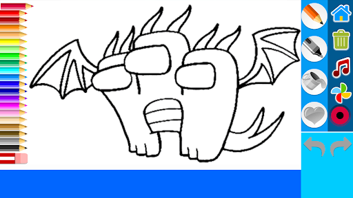 54 Among Us Fnf Coloring Pages  Latest HD
