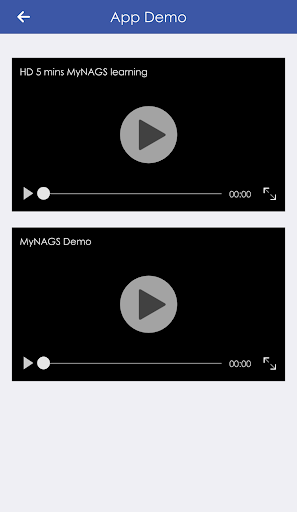 MyNAGS Mobile NZ Screen 2