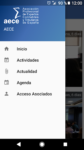 Android application Expertos Contables Tributarios screenshort