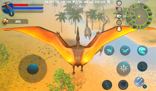 Pteranodon Simulator MOD APK 1.0.7 (Unlimited Coins) 15