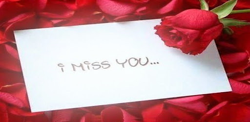 Miss You Greeting Card Images. Screen 3