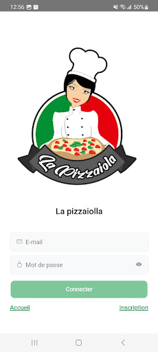 Android application La Pizzaiola screenshort
