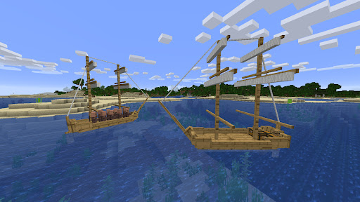 Boats Mod for Minecraft