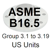 ASME B16.5 Group 3.1 to 3.19 US Units