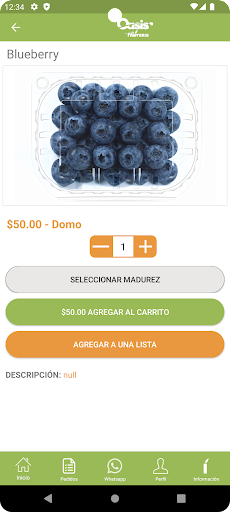 La Frutería Oasis Screen 3