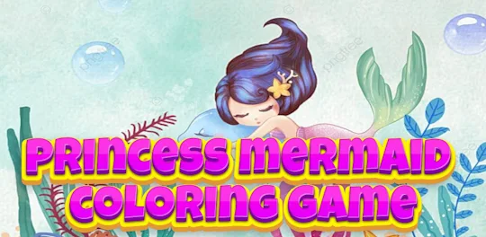 princess mermaid coloring game