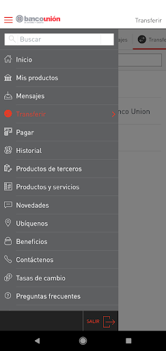 Banco Unión en Línea Screen 3