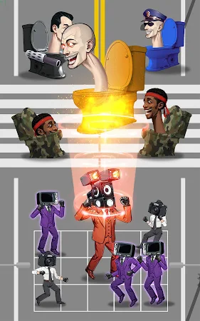 Game screenshot Merge Toilet Monster Fight apk download