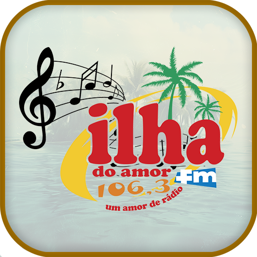 Rádio Ilha do Amor FM 106.3 logo